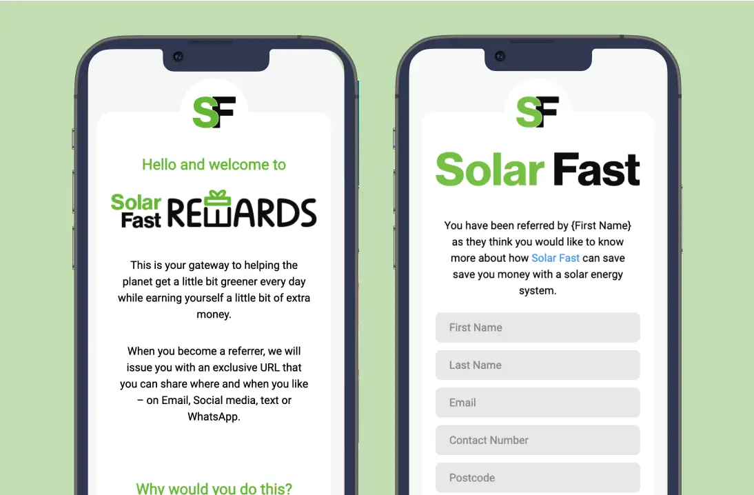 Solar Fast referral program
